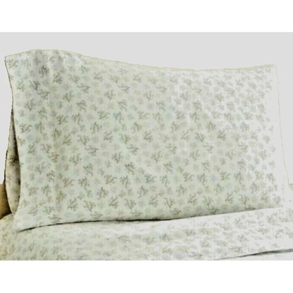 Coastal Life King Pillowcases Set of 2 Reef 300 Count in Grey Summer Beach House